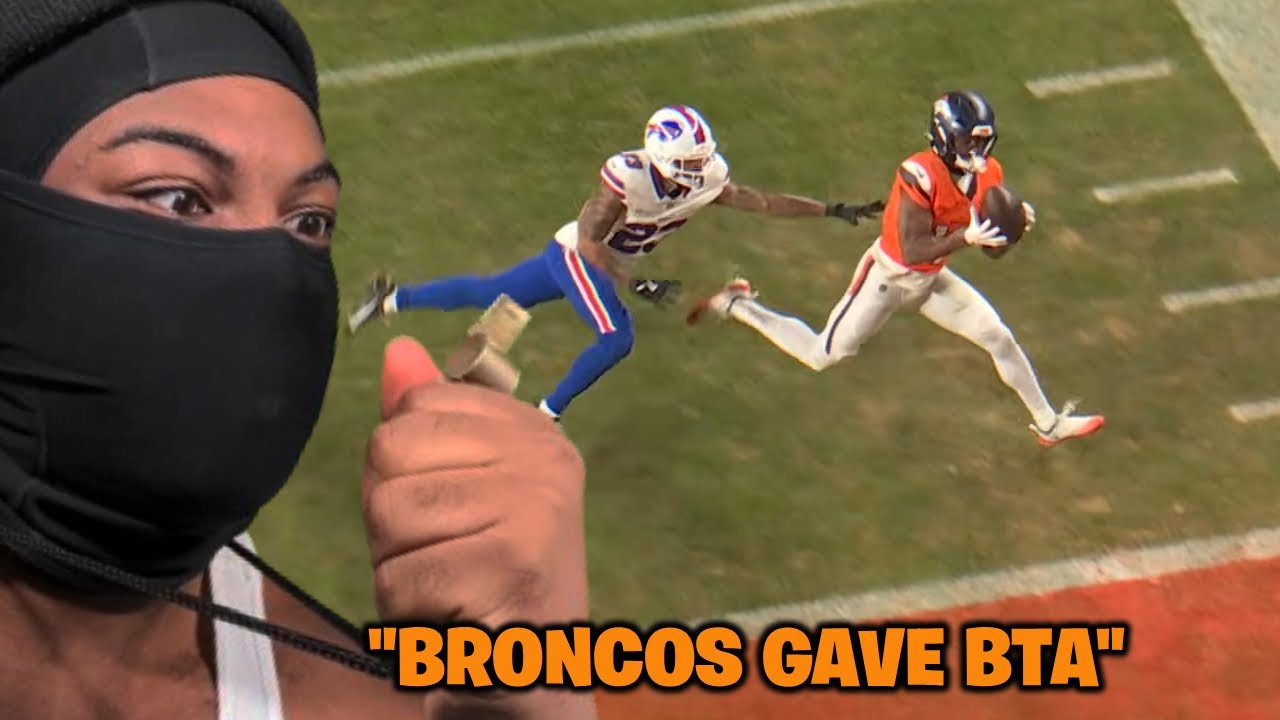 DeAdrian Reacts To Josh Allen Is Mid!! Buffalo Bills vs. Denver Broncos Game Highlights |
