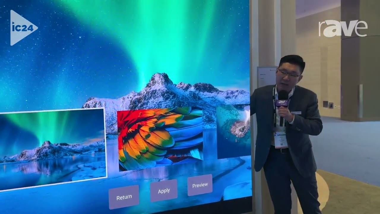 InfoComm 2024: QSTECH Features M Wall Plus, a 110-Inch Foldable All-in-One LED Display