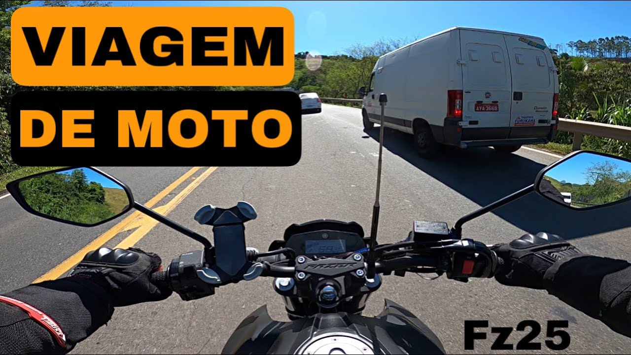 VIAGEM DE MOTO | Rio de Janeiro X Espírito Santo| Yamaha Fazer 250