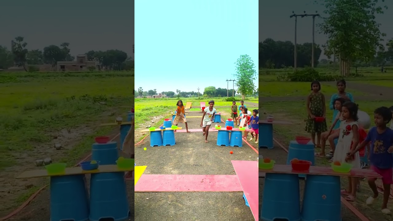 No Stage, Just Soil: Watch These kids Turn Play into Power! TVGCS Track Game Double Trouble