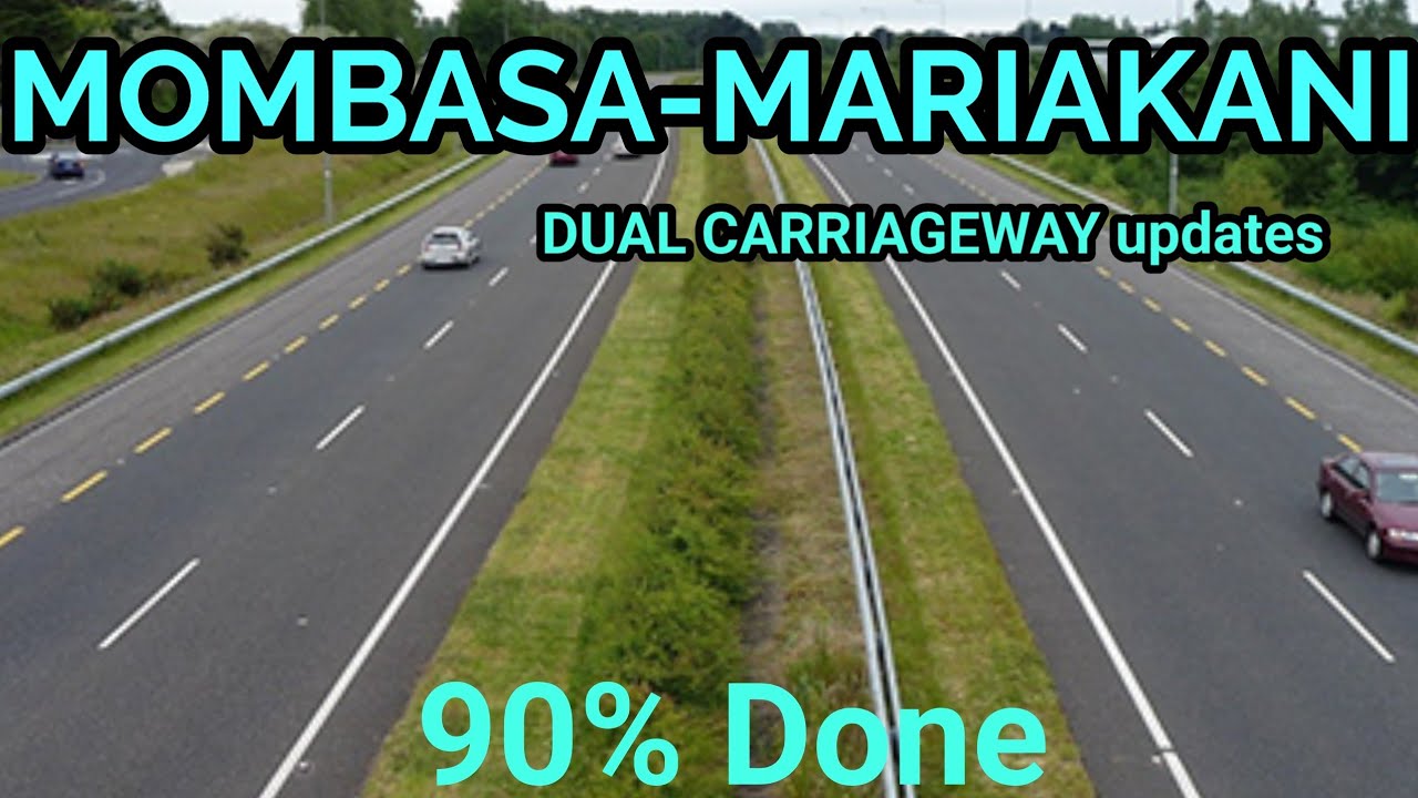 The 13 billion MOMBASA--KWAJOMVU-- MARIAKANI dual Road latest updates .. 90% done .