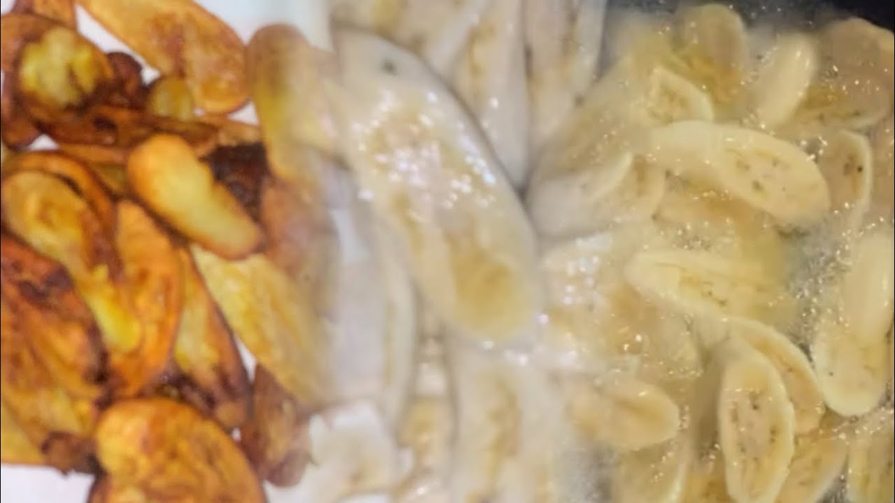 Frying fat Fingers Bananas! #food #viralvideo 