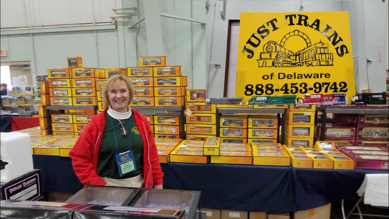 2025 York Spring Train Show Just Trains Booth Visit O Gauge