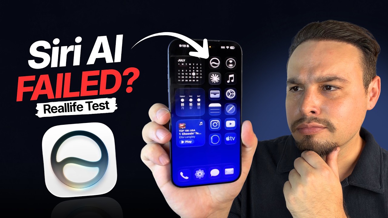 Я снова протестировал новый ИИ Siri от Apple&hellip; Он СТАЛ НАМНОГО лучше