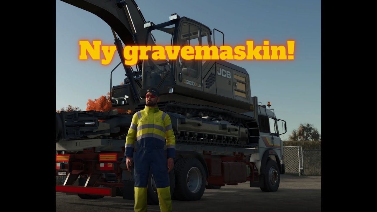 Ein litt uvanlig dag på Daheim Farming simulator 25