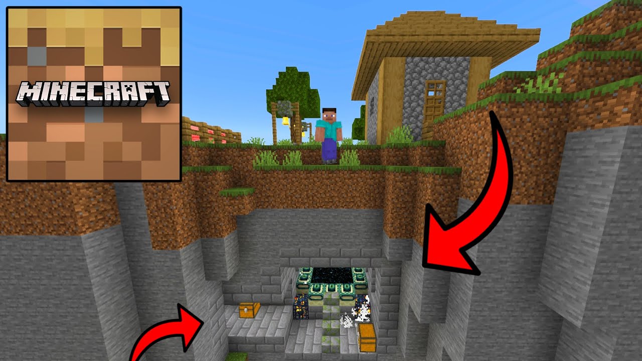 Minecraft Trial - The easiest way to find END PORTAL!! (Secret Stronghold!)