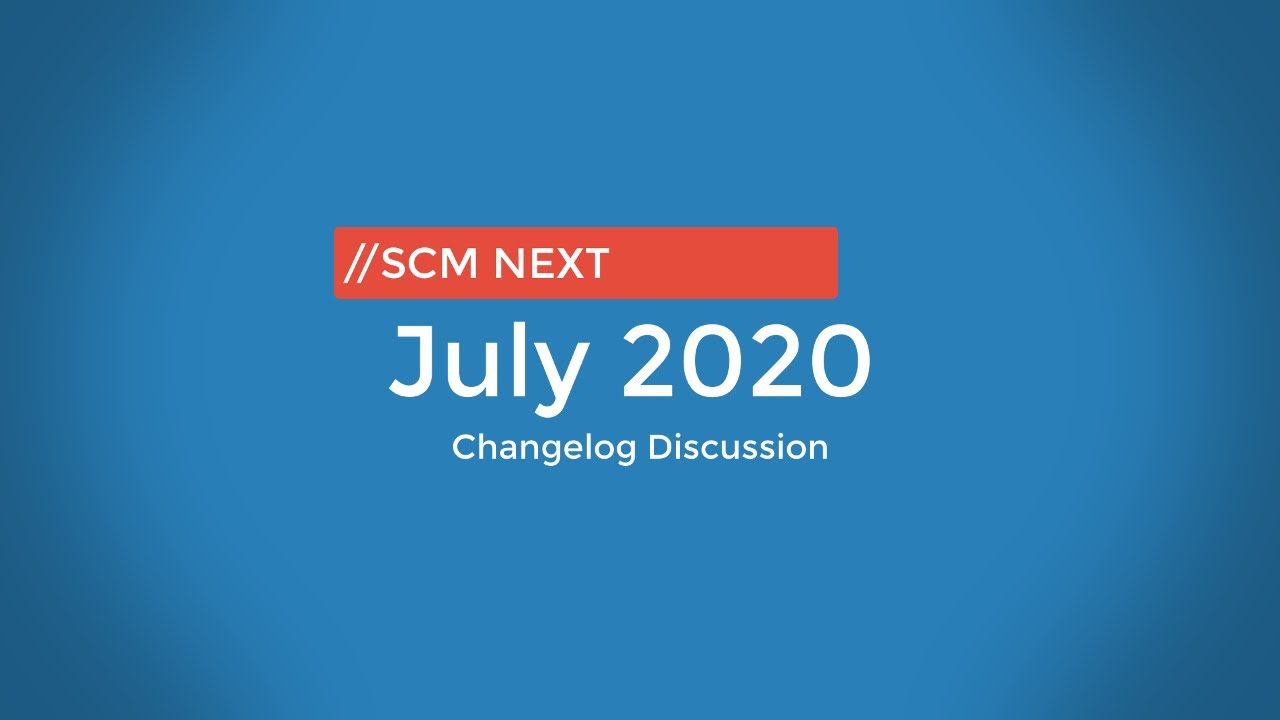 July 2020 Changes