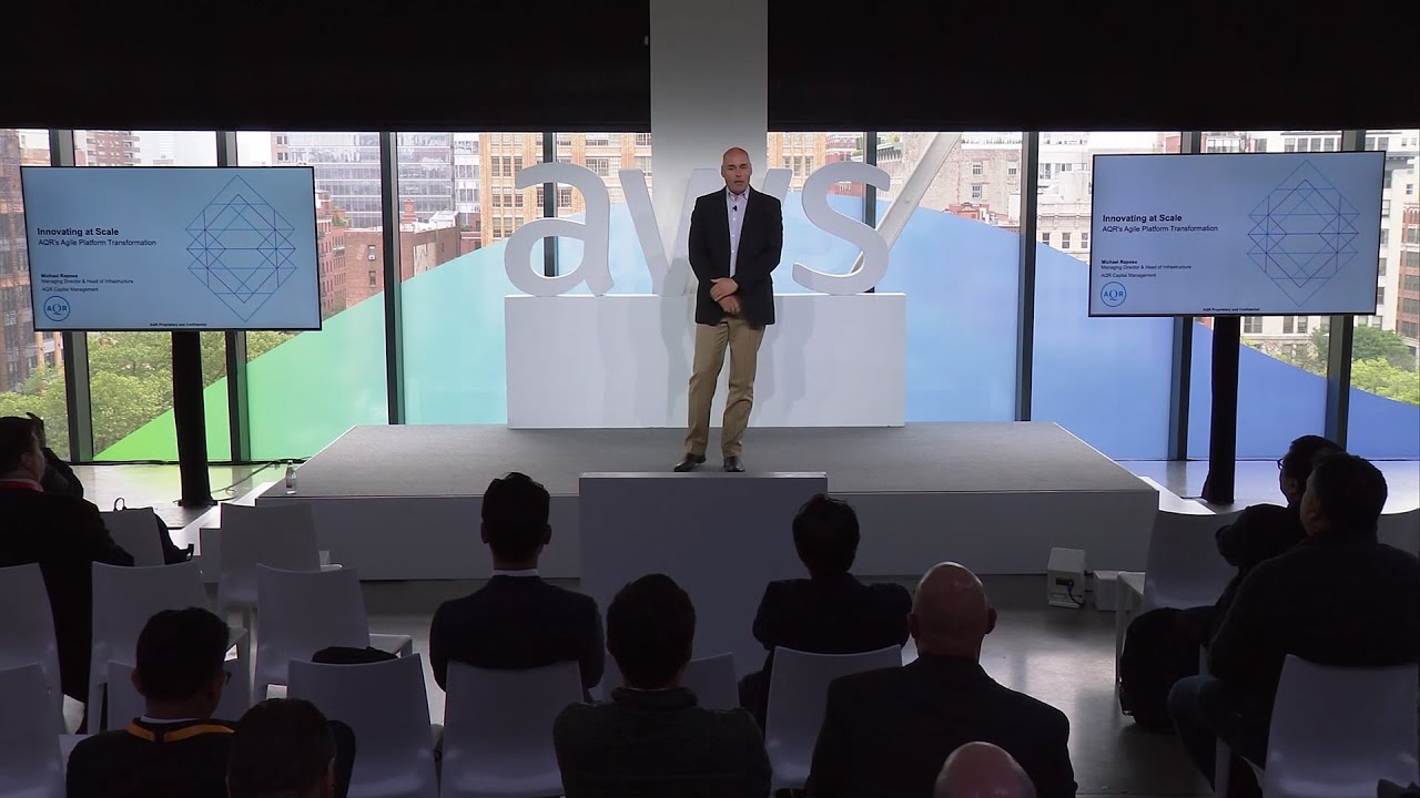 Симпозиум AWS по финансовым услугам 2025 &mdash; гибкая трансформация платформы AQR | Мероприятия AWS