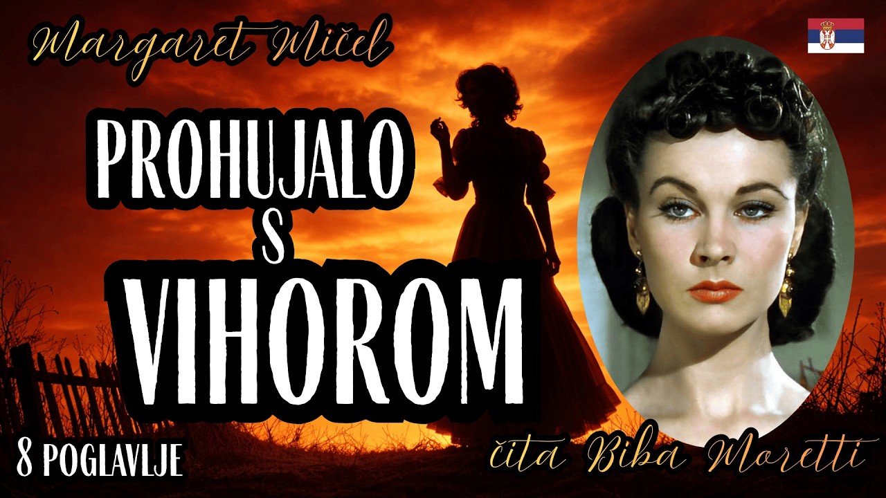 PROHUJALO S VIHOROM (8. POGLAVLJE) - Margaret Mičel 📖〰️🎧AUDIO KNJIGA🎧〰️📚   čita Biba Moretti