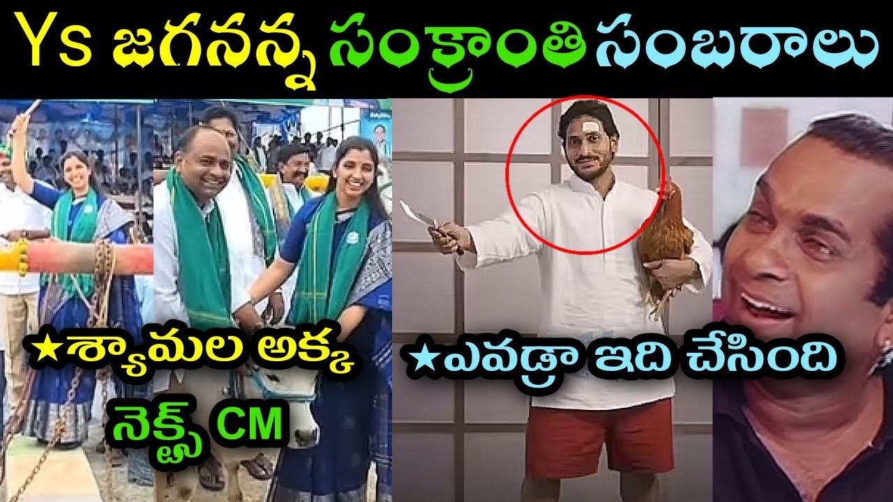 Ys jagan sankrathi trolls l anchor Shyamala sankranthi speech trolls  l anchor Shyamala trolls l