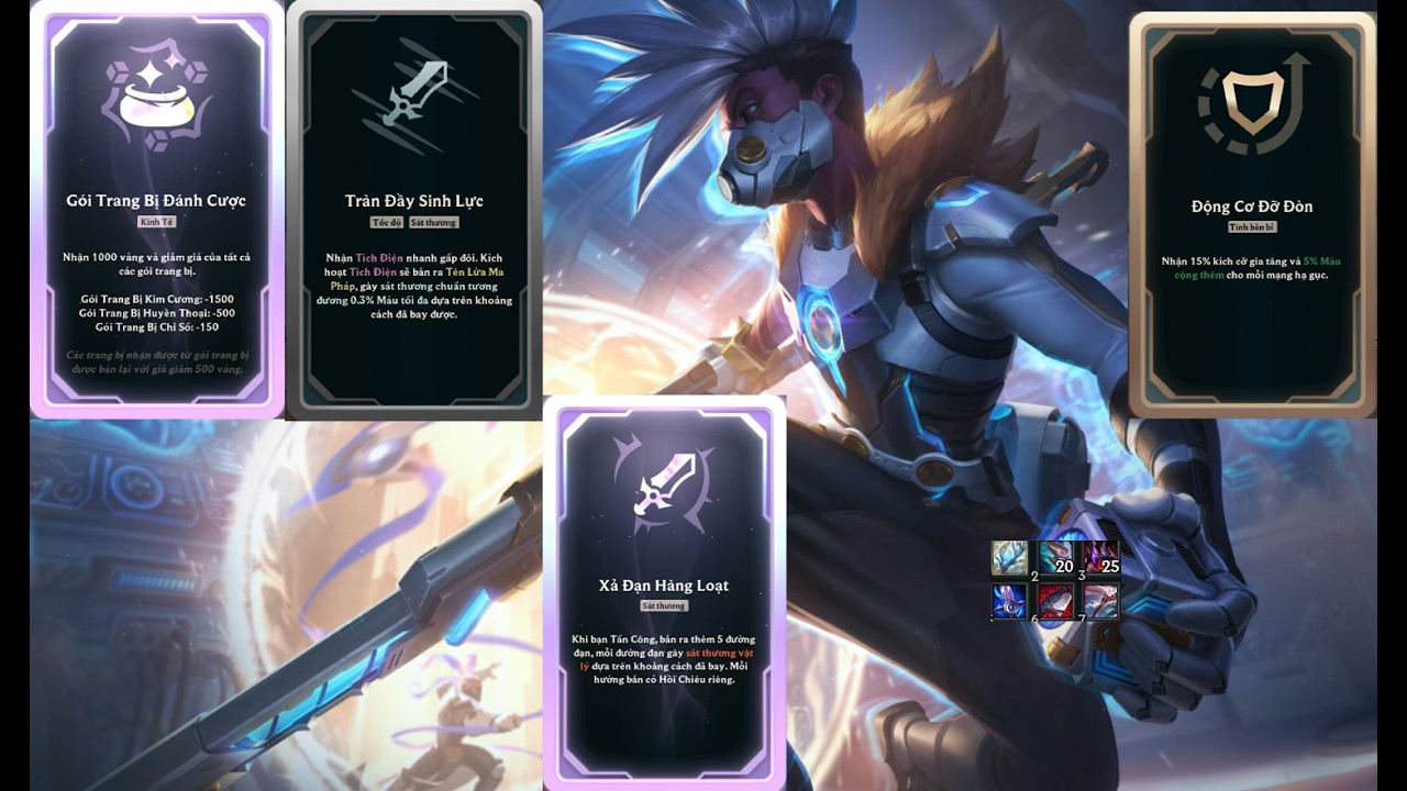 Full Tướng Top 1 Võ Đài Liên Minh Huyền Thoại ! (22/172) Ekko