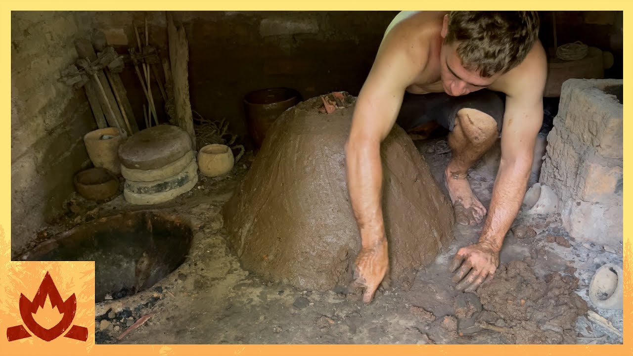 Primitive Technology: Making Charcoal (3 Different Methods)