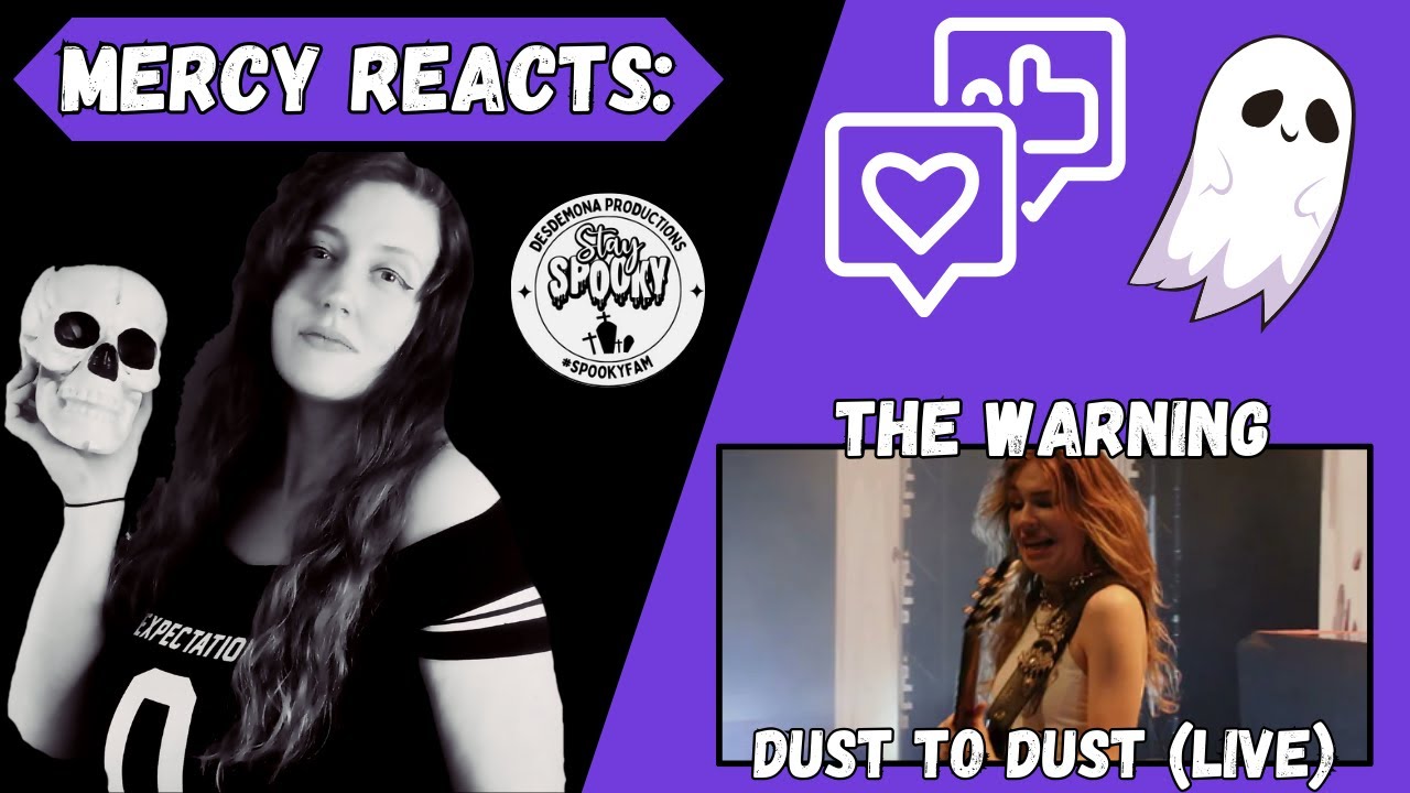 Mercy Reacts:  Mindblowing!  Dust to Dust The Warning (LIVE)