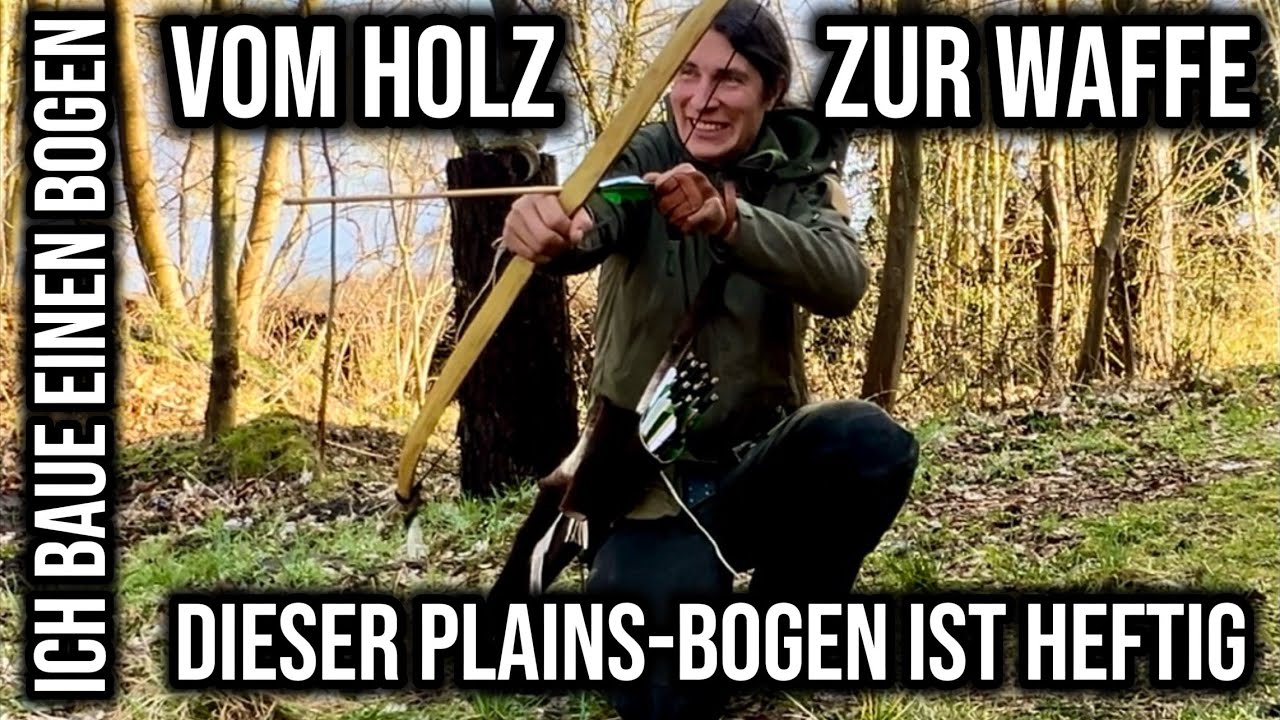 Vom Holz zur Waffe &ndash; Dieser Plains-Bogen ist heftig!