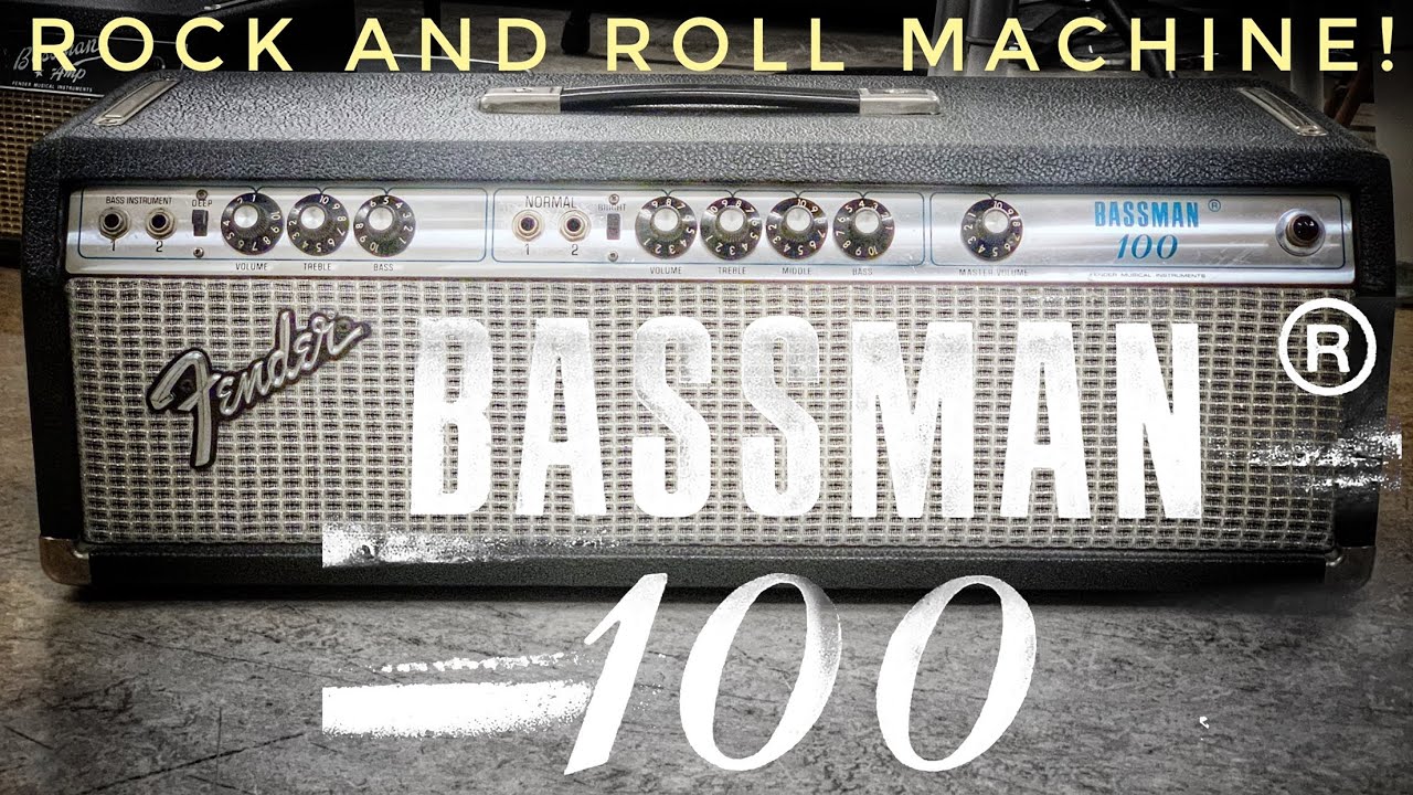 The Silverface Fender Bassman 100 is NOT WHAT YOU THINK! 🤘