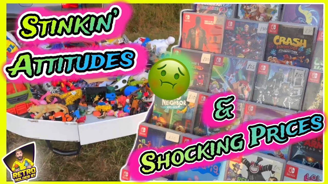 More than I bargained for.. on this car boot toy hunt