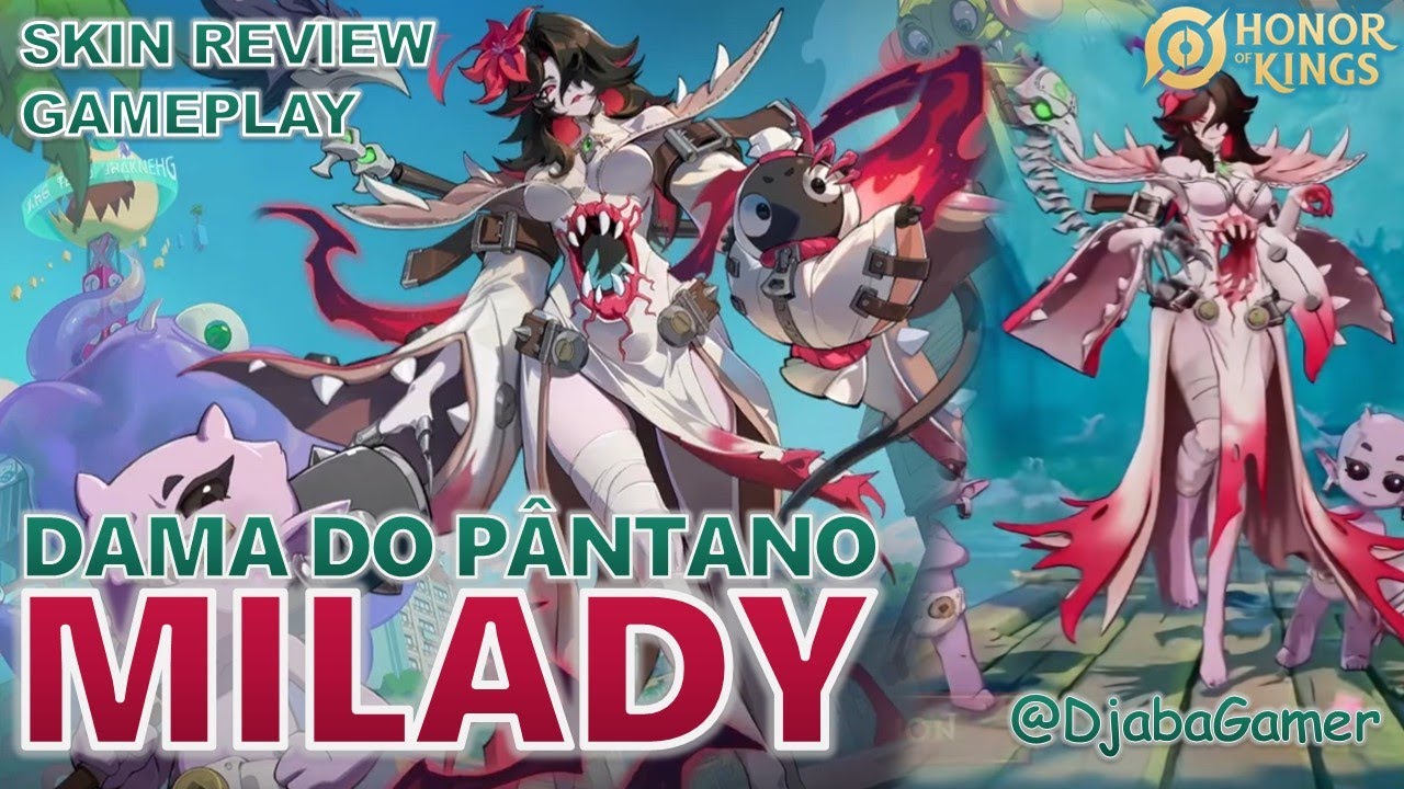 QUANTO EU GASTEI PRA PEGAR A SKIN DA MILADY + GAMEPLAY COM O VISUAL DAMA DO PÂNTANO | HONOR OF KINGS