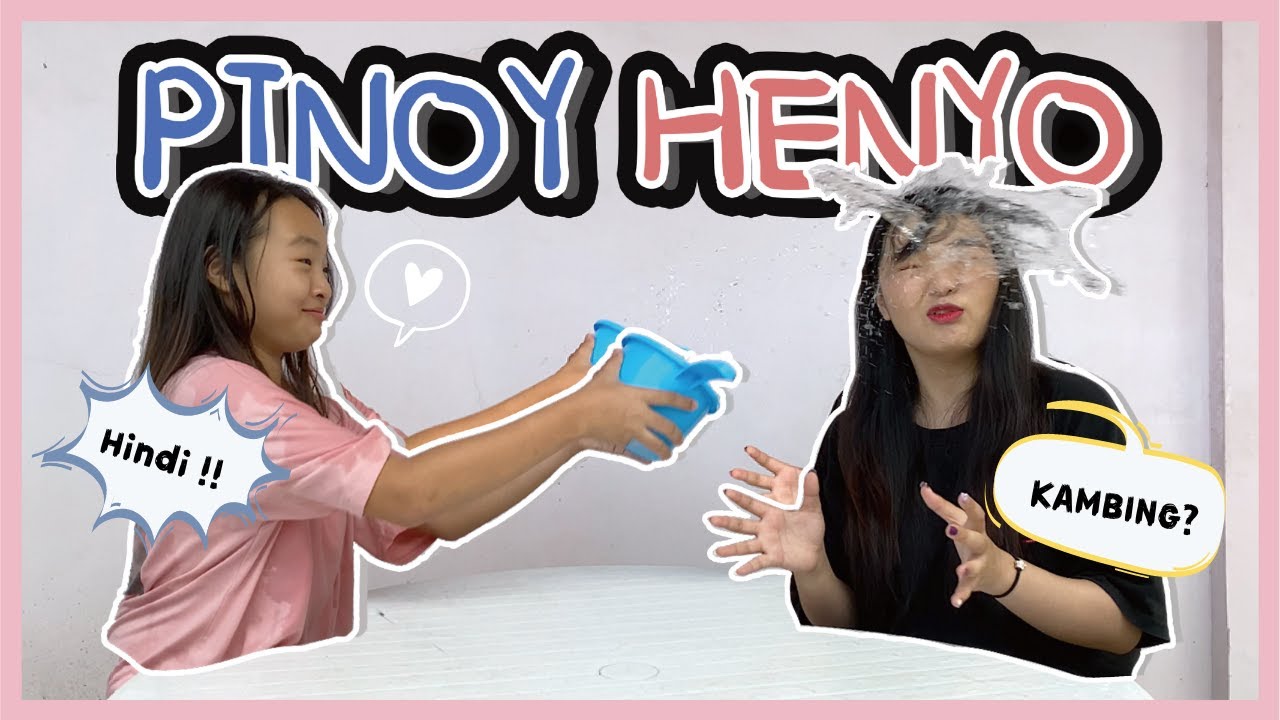 Korean sisters play Pinoy Henyo !!🇵🇭🤣 (LAUGHTRIP)