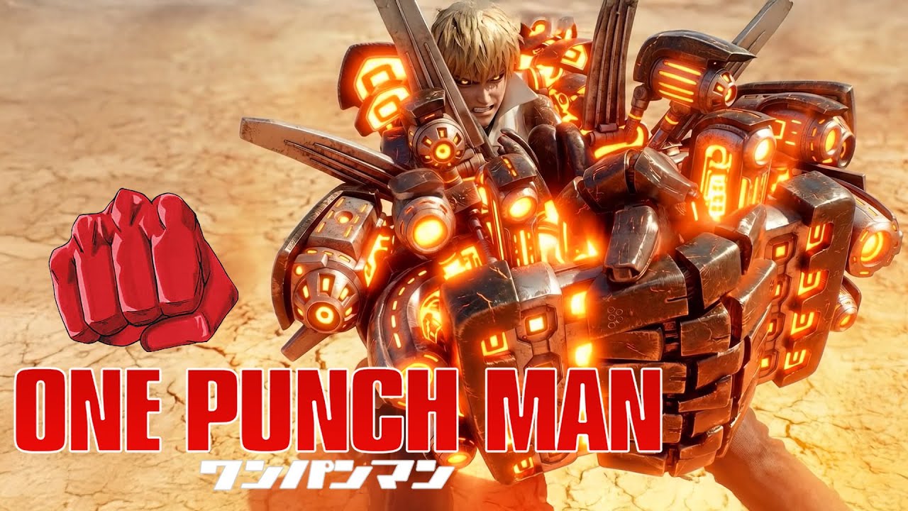 ONE PUNCH MAN | SAITAMA VS GENOS | AI