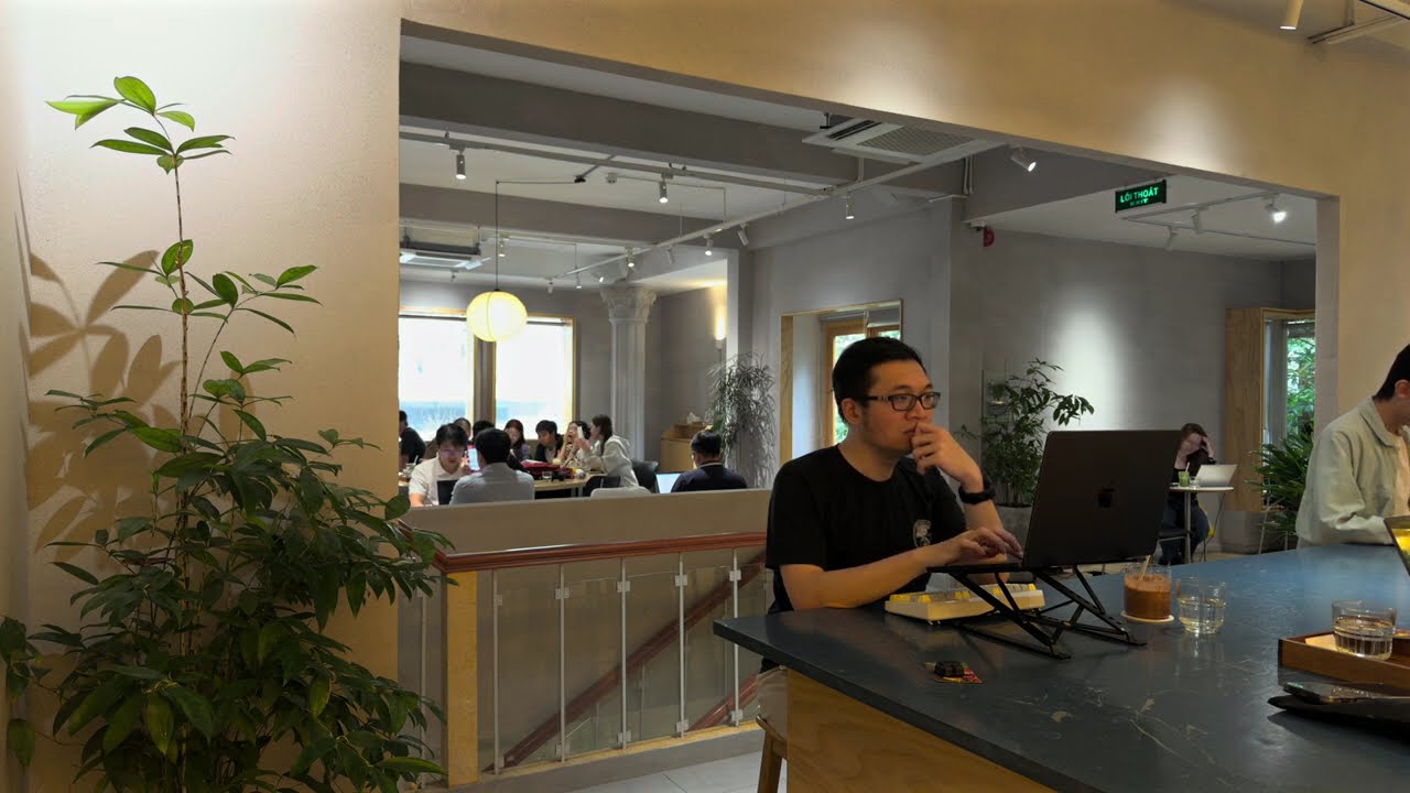 Làm việc cùng mình 2 giờ tại Every Half Coffee Roasters | Dương cầm chữa lành