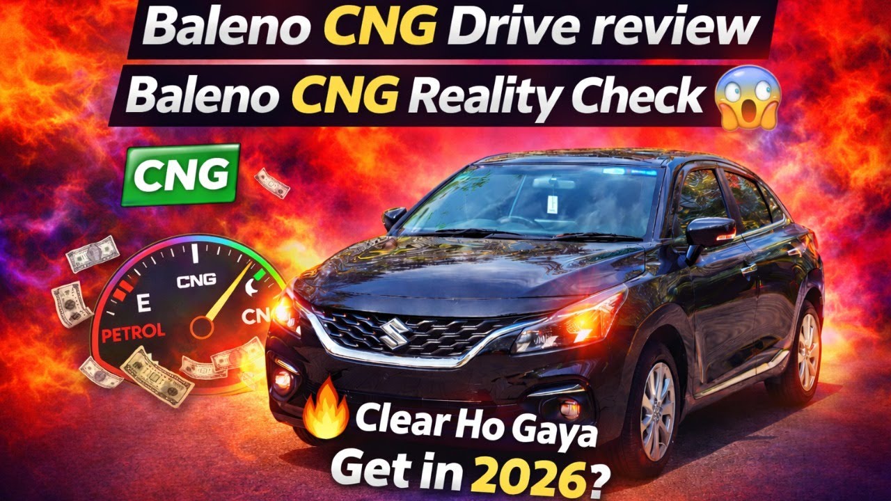 Baleno CNG Drive review | Baleno CNG Reality Check 😱 | Drive Karke Sab Clear Ho Gaya 🔥2026 mai lein?