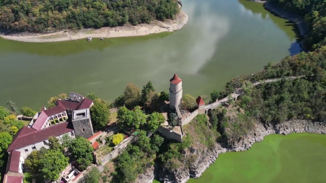 Orlík nad Vltavou & Hrad Zvíkov & zámek Blatná