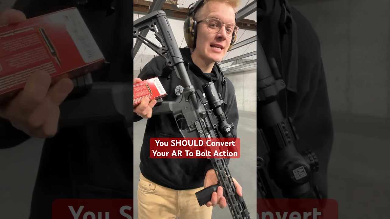 Why YOU SHOULD Convert Your AR to Bolt Action (YES REALLY!) 
