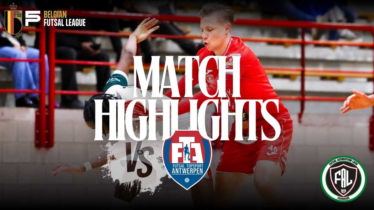 FUTSAL / MATCH HIGHLIGHTS / FT ANTWERPEN #futsal #belgique #belgium #sports