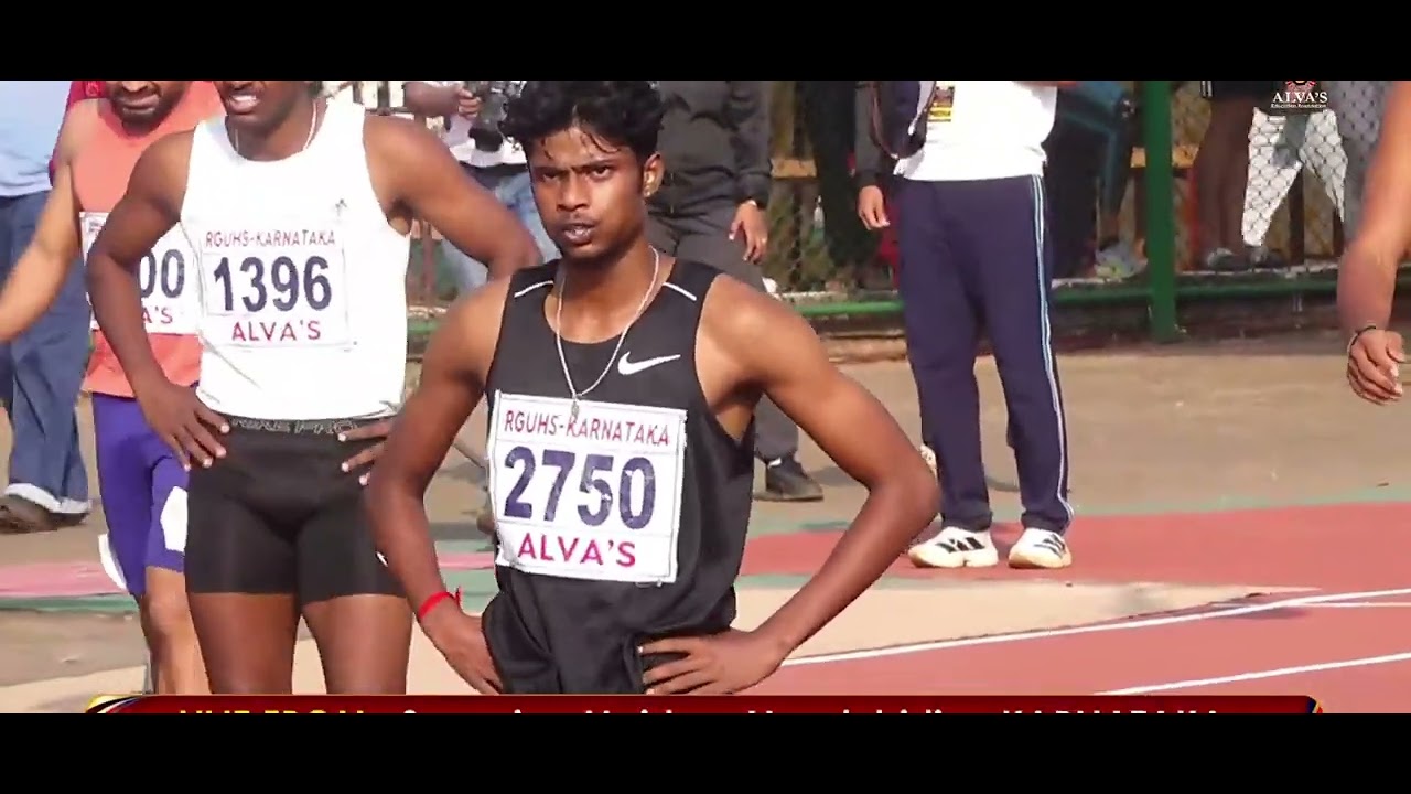 All india university games mens  200m final 🔥