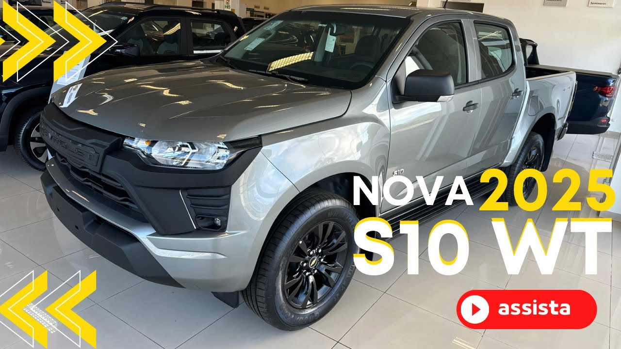 Nova S10 WT 2025 configuração R6V
