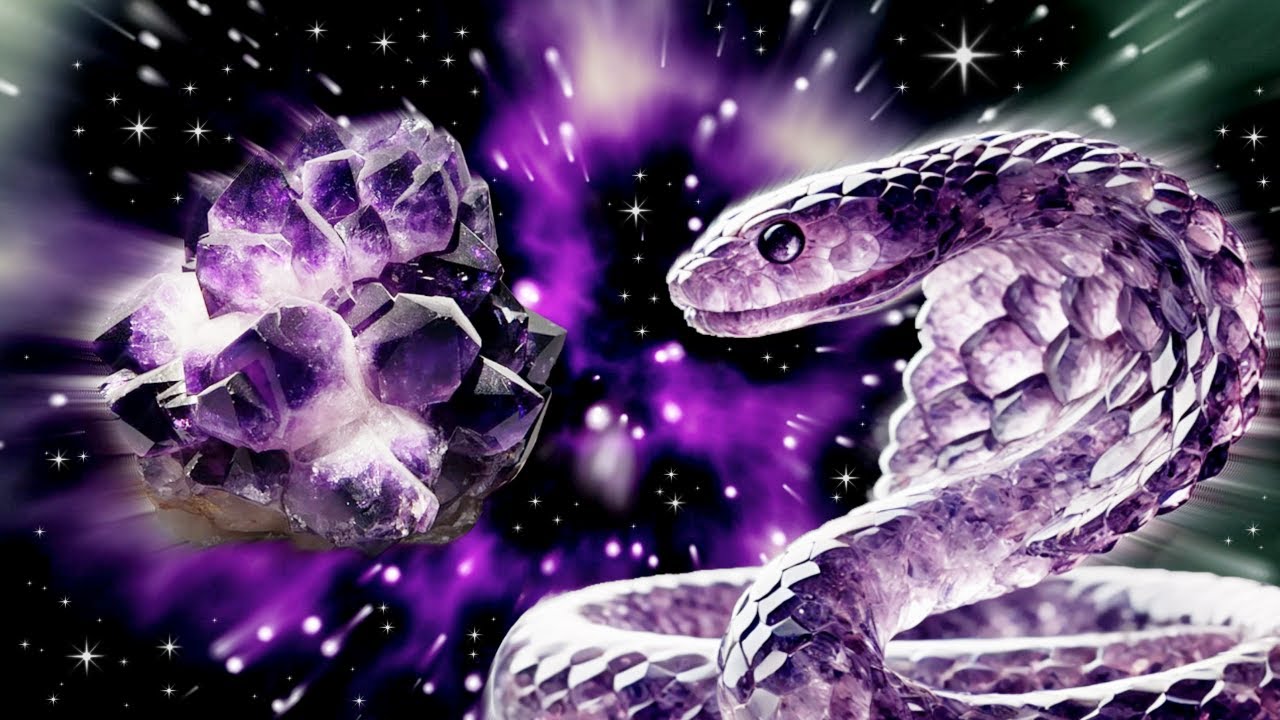 ★ Amethyst Snake Protection ★ Energy Expansion & Preservation [Morphic Field - 741 Hz]