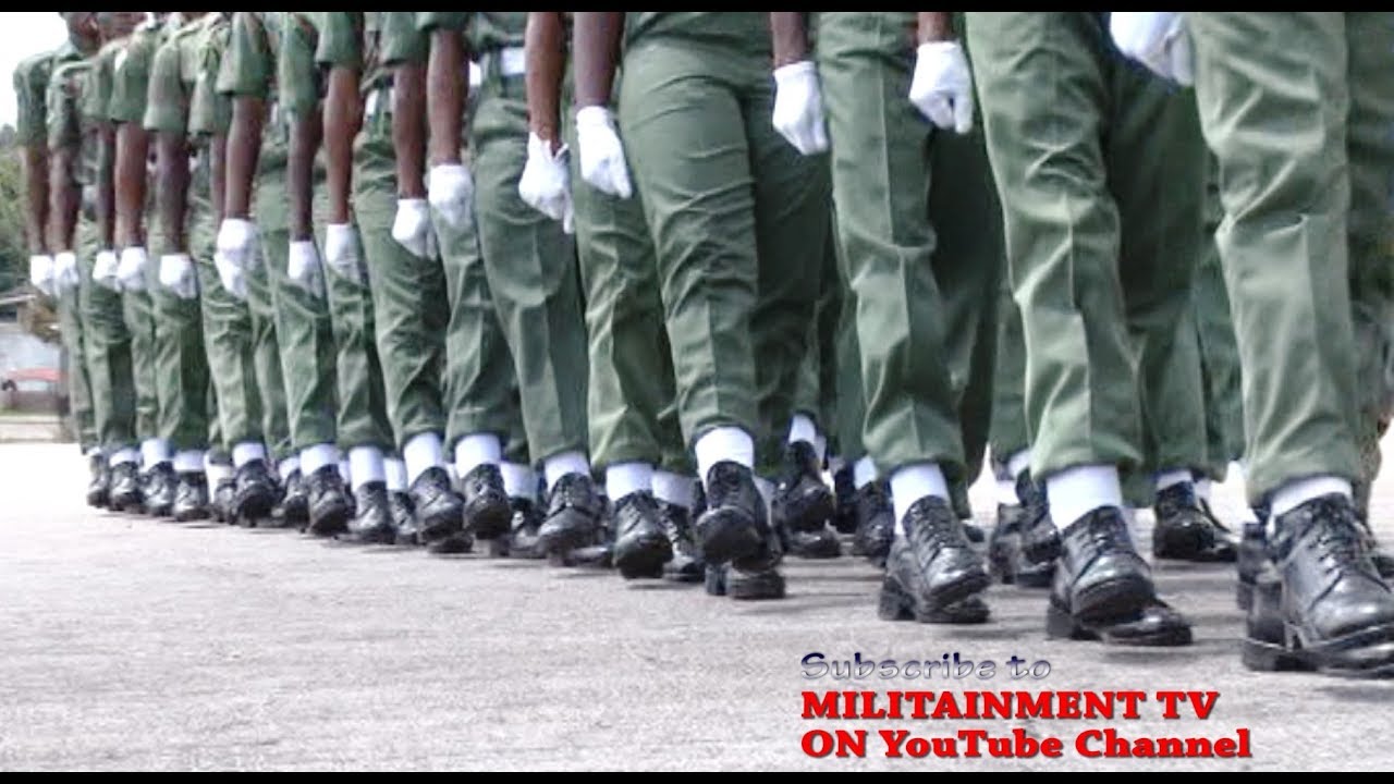 Nigerian Army Troops on Slow Match