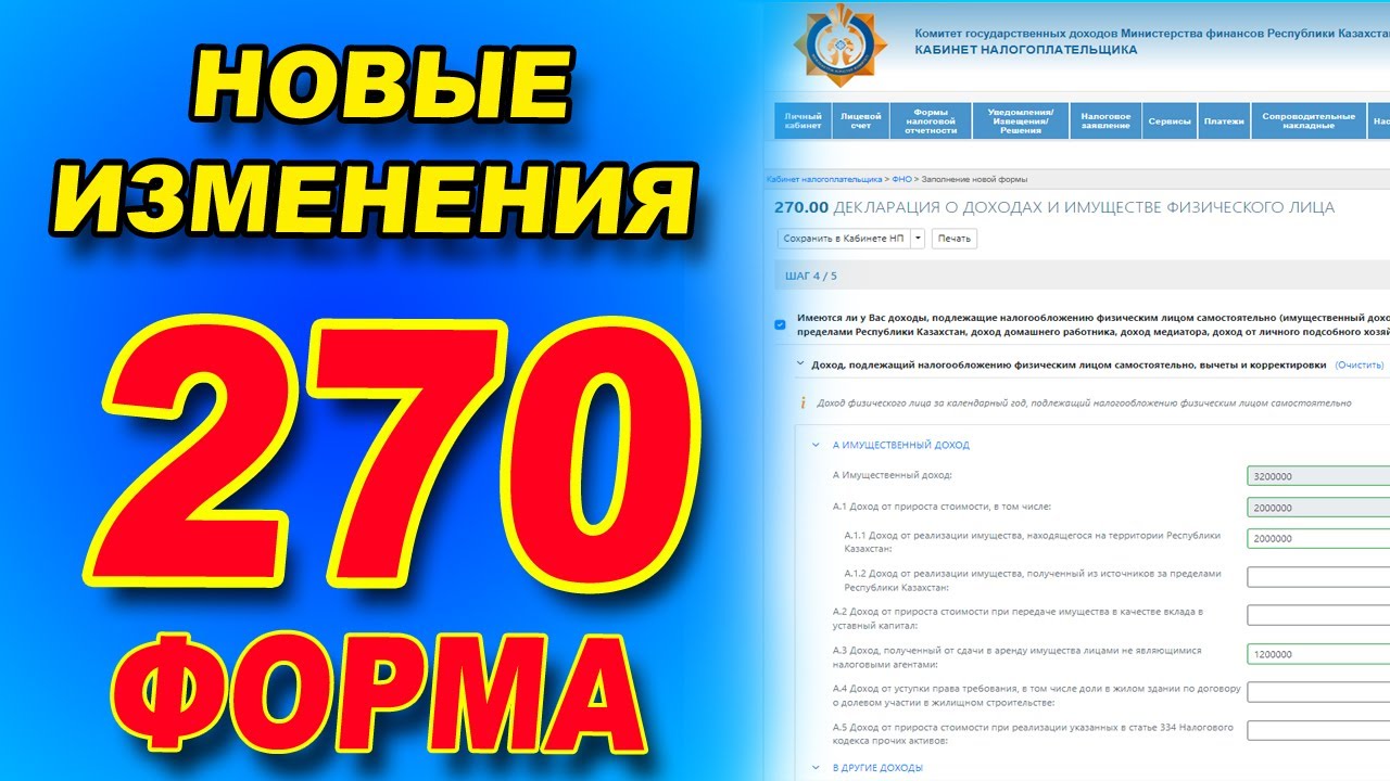 Как ПРАВИЛЬНО сдать декларацию форма 270. НОВАЯ ИНСТРУКЦИЯ по заполнению  270 формы
