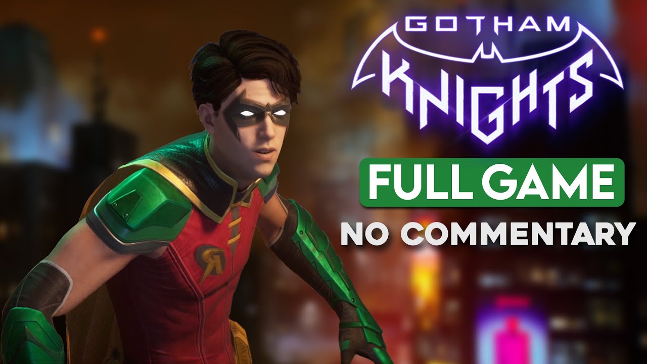 Gotham Knights (Robin) - Full Game (No Commentary)  Longplay Gameplay Walkthrough