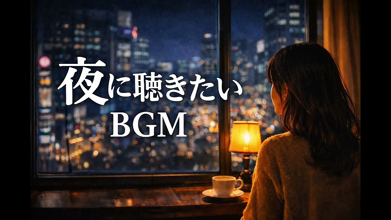 夜に聴きたいやさしい女性ボーカルBGM