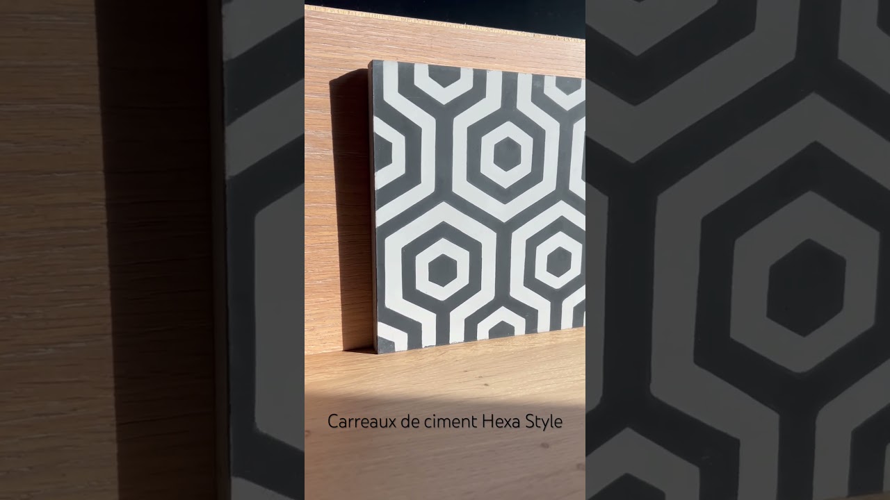 Carreaux de ciment Hexa Style - Deco Mosaic . #decomosaic #carreauxdeciment