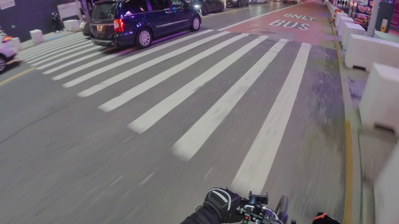 NYC on Christmas with an unusable camera angle(I'm sorry, didn't notice until after it was done)