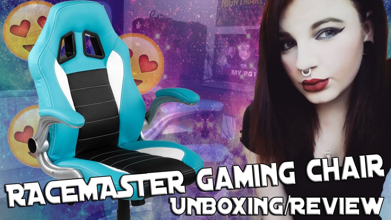 RACEMASTER GAMING CHAIR - UNBOXING/REVIEW