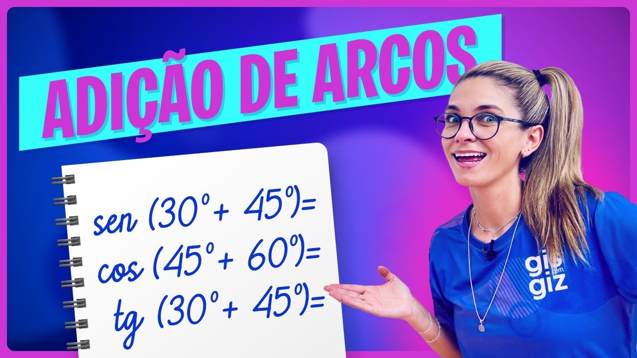ARCOS - ADIÇÃO e SUBTRAÇÃO | SENO, COSSENO E TANGENTE | FORMULA E EXERCÍCIOS