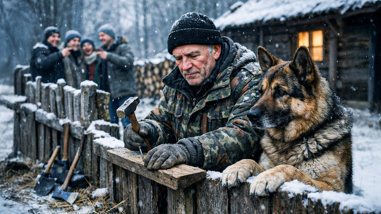 Sie verspotteten den Soldaten und seinen Schäferhund – bis der Frost bei −40° alles veränderte