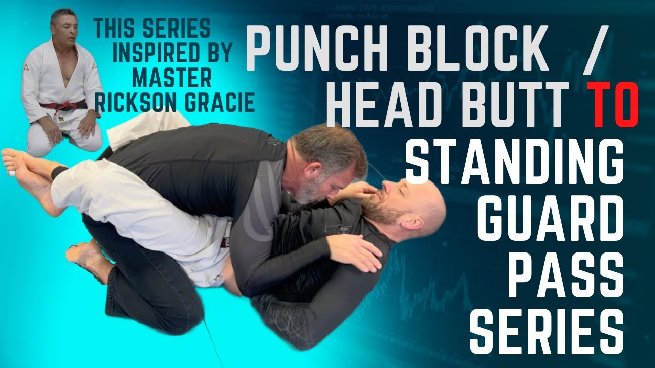 A Master Rickson Gracie Punch Block/Head Butt/Standing Guard Pass