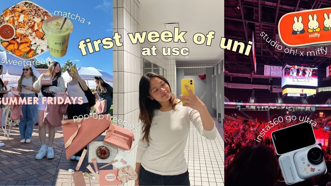 my LAST first day of school ever @ usc 🥲✨ | morning routine, classes & uni life