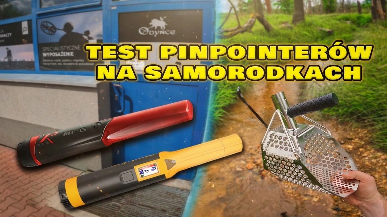Jaki pinpointer do samorodków złota? krótka wizyta u Odyna i test sita do JETa. Polskie złoto #47