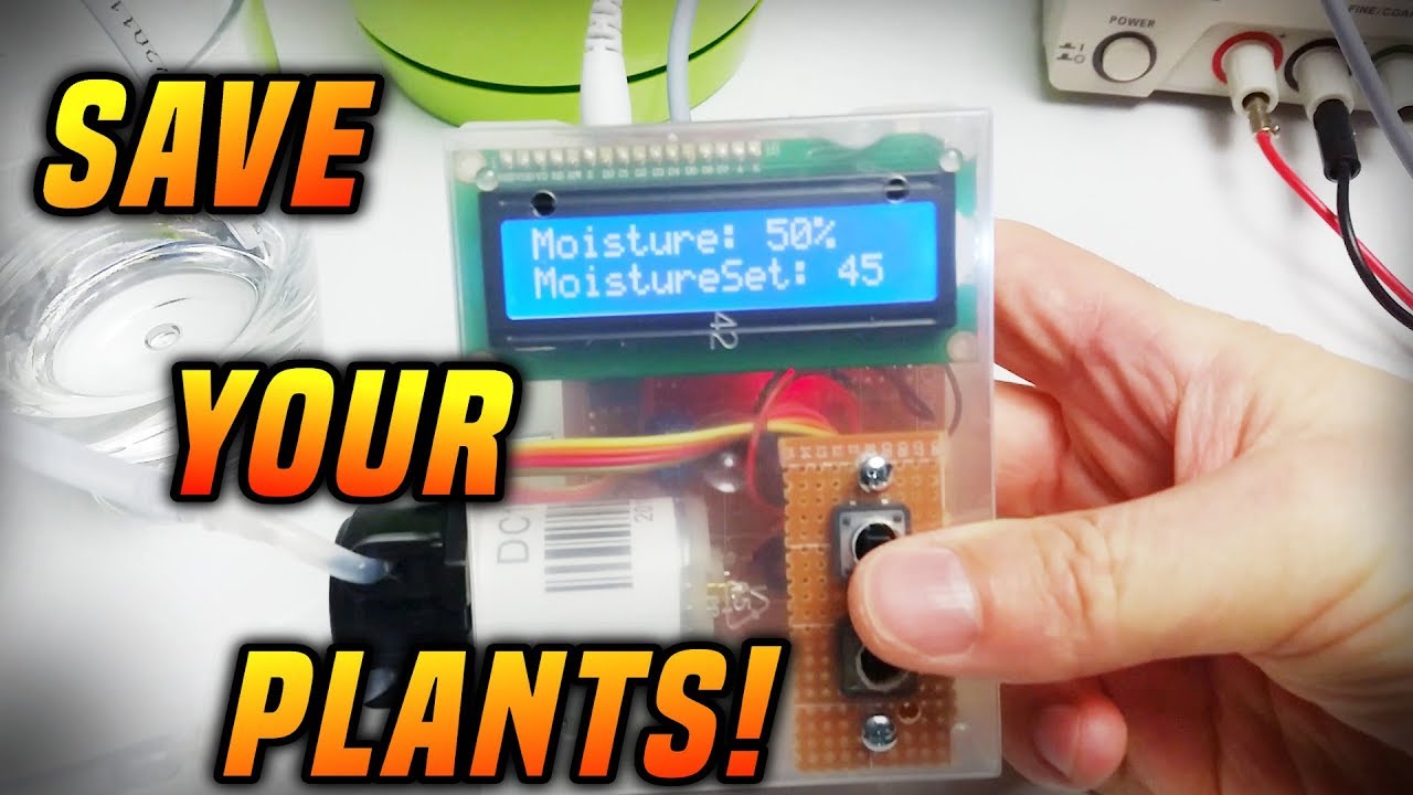 DIY automatic indoor plants watering system