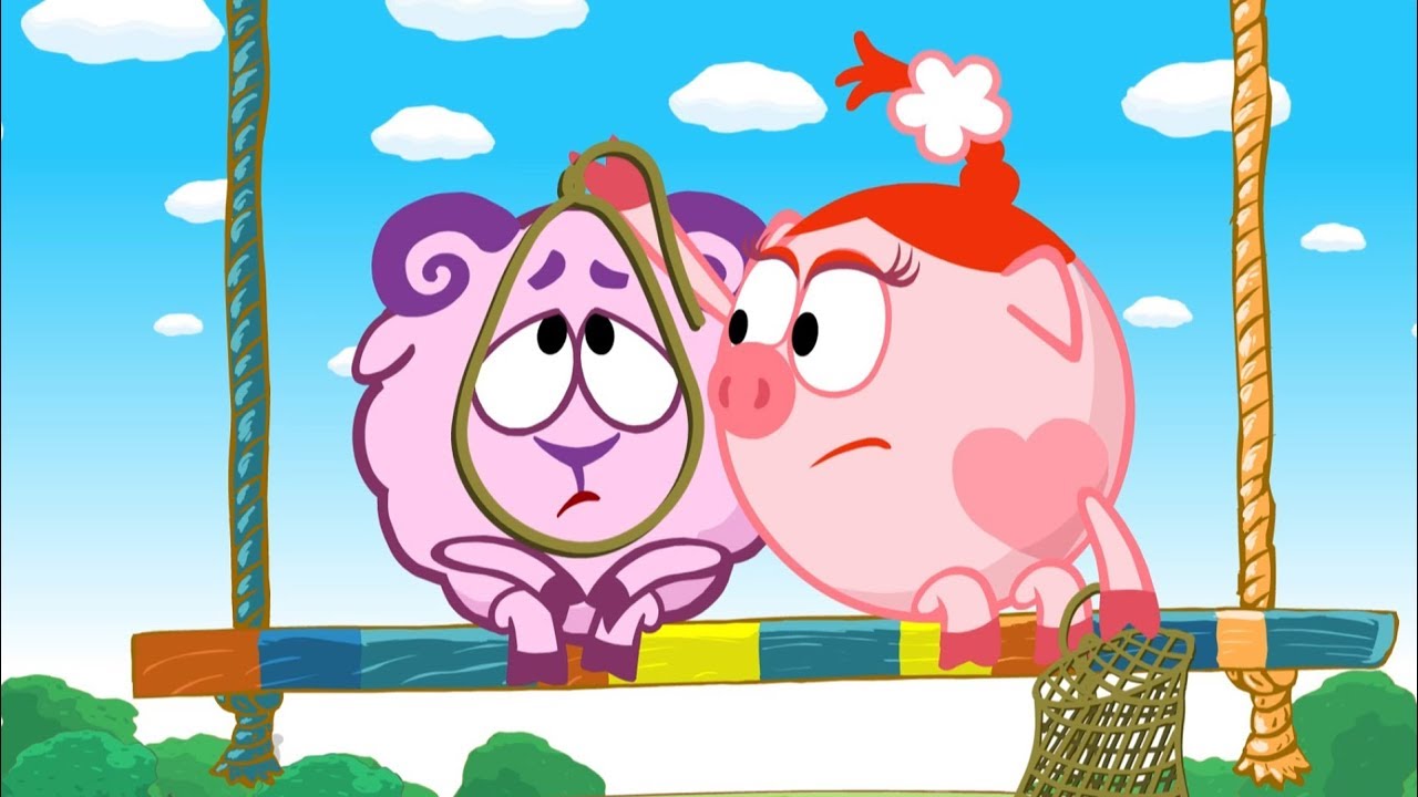 Парное макраме  - Смешарики 2D | Мультфильмы для детей