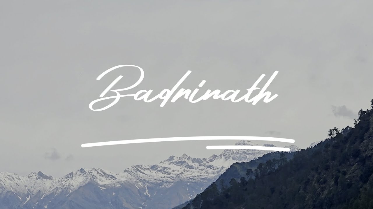 Badrinath | Char Dham Yatra | Travel | Optimistic Healing with D and D |#chardhamyatra #new 