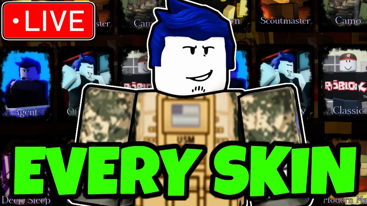 stream ends when I get every guest skin in forsaken