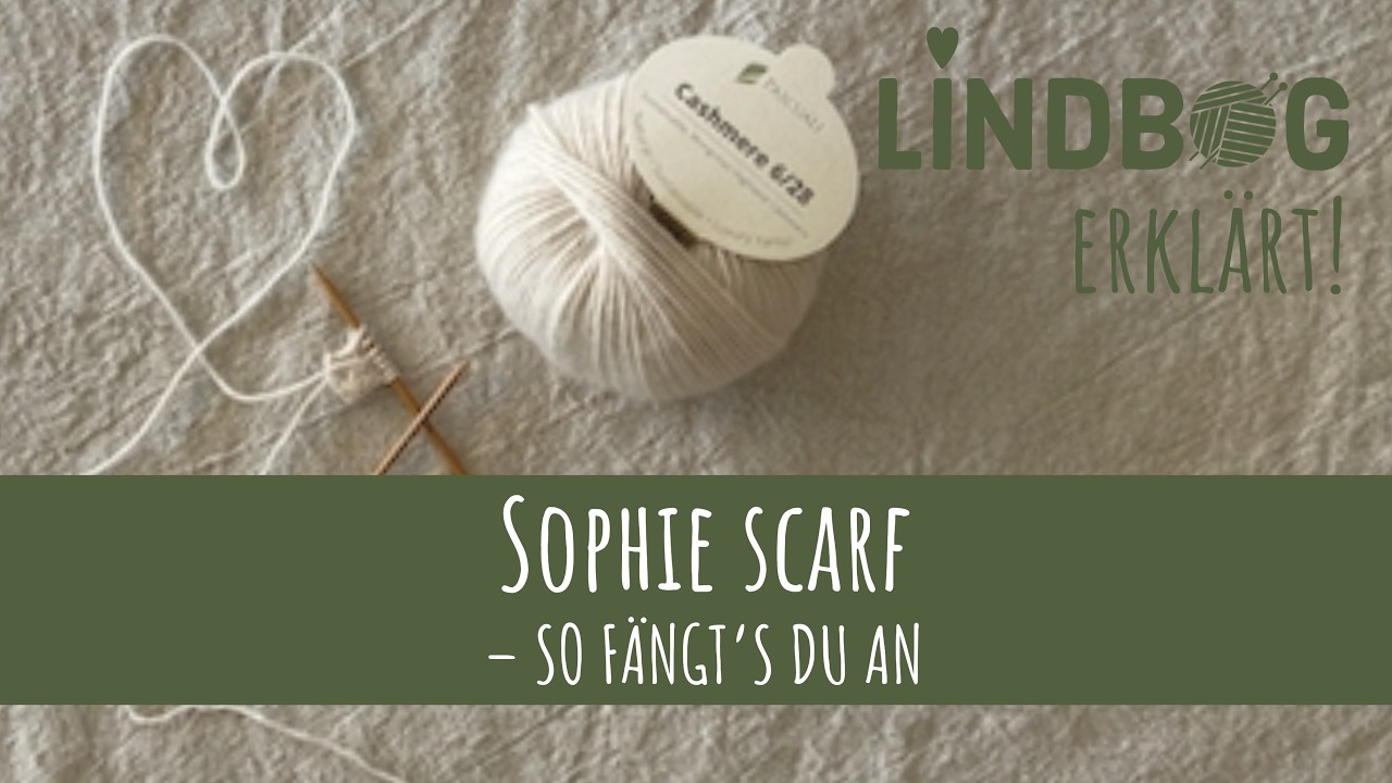 Sophie Scarf stricken – so startest du richtig (Anfänger)