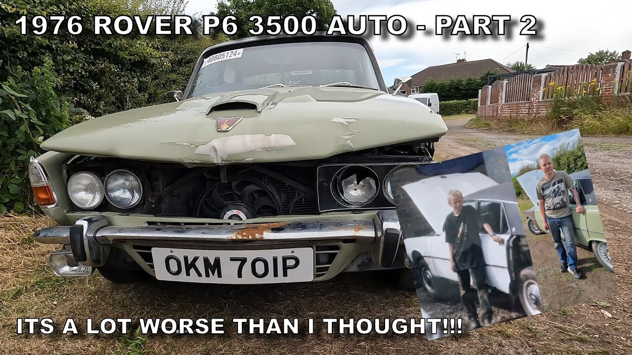 Rover P6 3500 Auto 1976 года — Часть 2 — Разборка