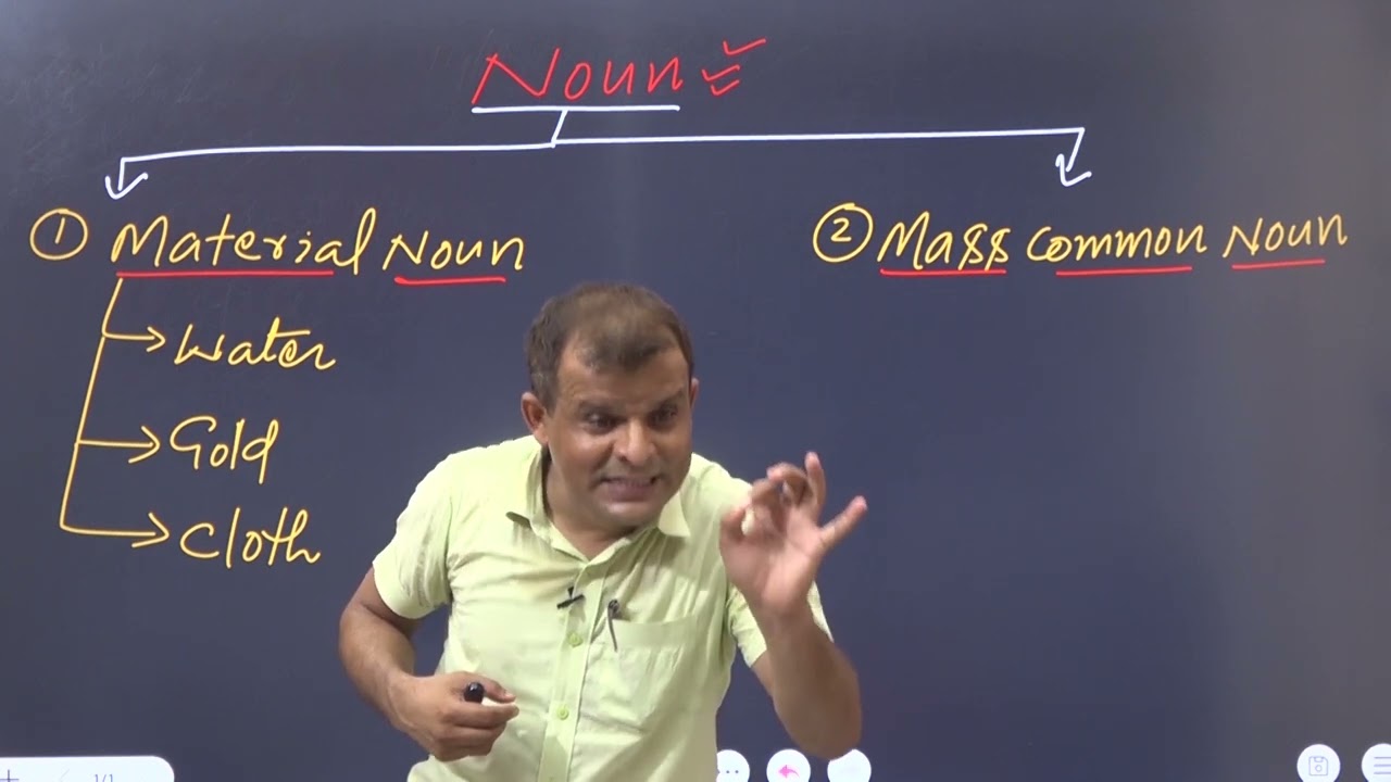 material noun vs mass common noun ka 100% concept clear#grammarspoken #spokenenglish